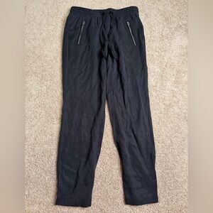 Michael Stars Drawstring Pull-On Zipper‎ Pants Size Small